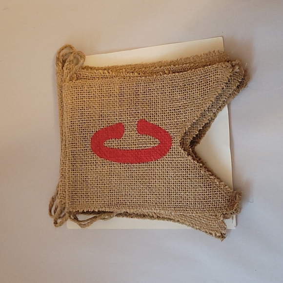 Sterling James Co. CONGRATS Burlap Banner - Picture 2 of 3